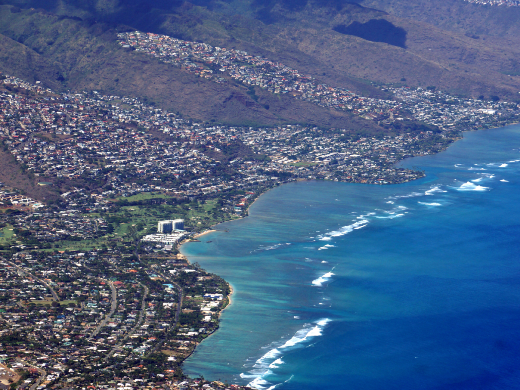 Aerial View of Kahala