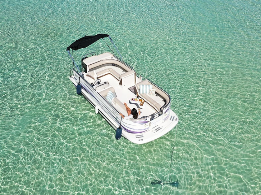 Kaneohe Sandbar Private Pontoon Boat Rental & Snorkel Cruise Charter