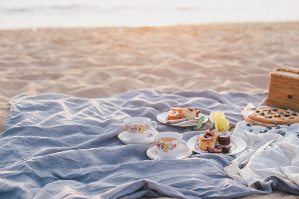 Picnic by the beach
