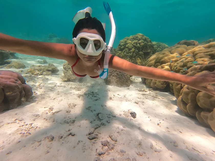 Snorkeling at Electric Beach