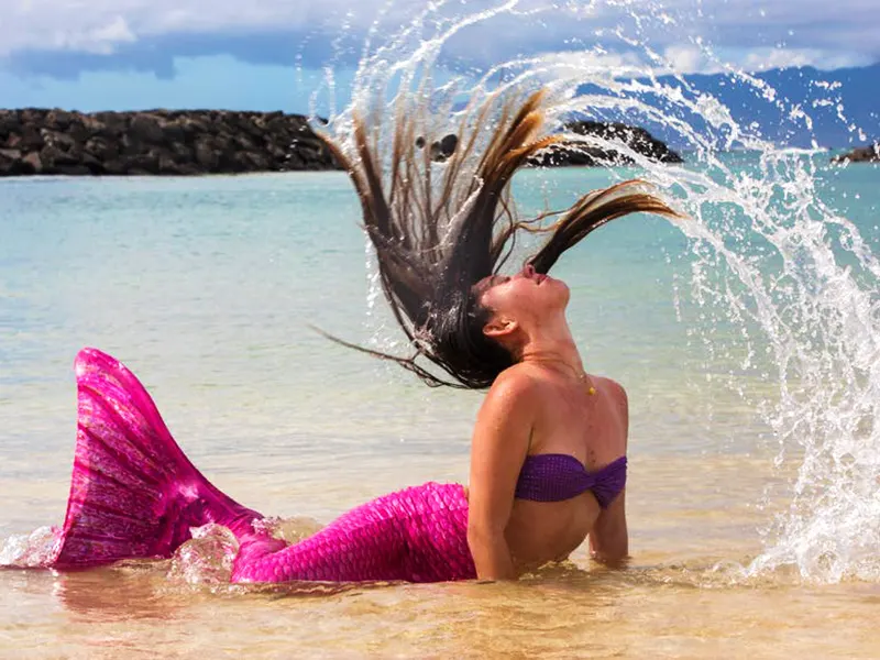 Ala Moana Mermaid Photo Shoot