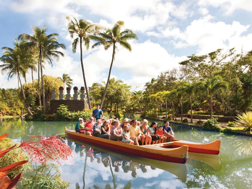 Canoe Ride at Polynesian Cultural Center