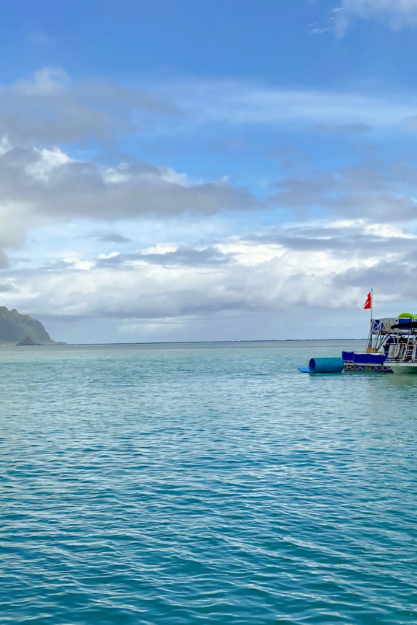 Captain Bruce cruising Kaneohe Bay