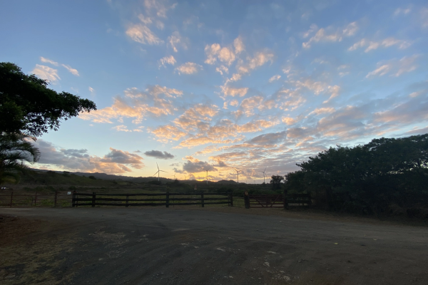 View of the ranch and the sky during the ATV Tour