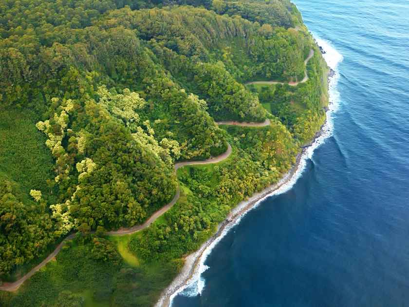 Road to Hana on Maui