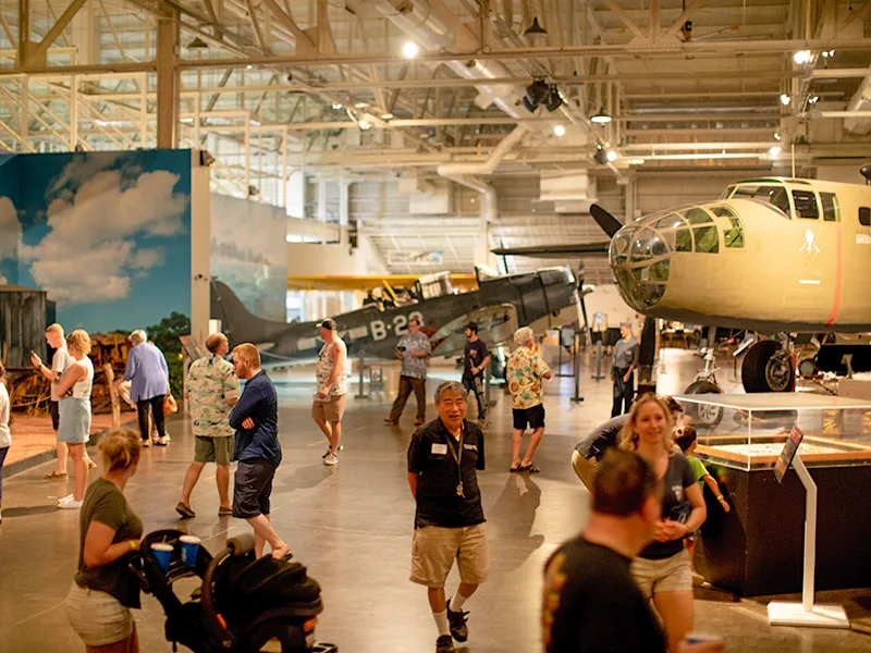 Hangars at Aviation Museum