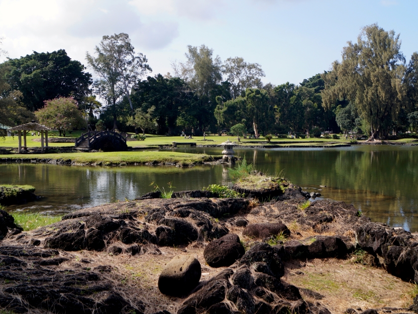 Liliuokalani Gardens, Hilo, Big Island Hawaii - United States