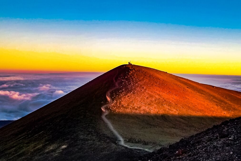 Mauna Kea Summit on the Big Island of Hawaii