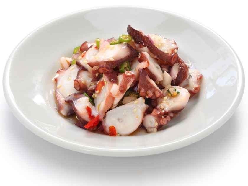 tako poke, hawaiian octopus salad