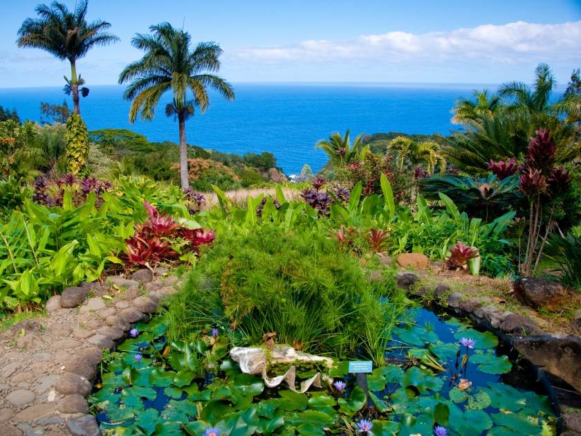 The Garden of Eden in Maui, Hawaii