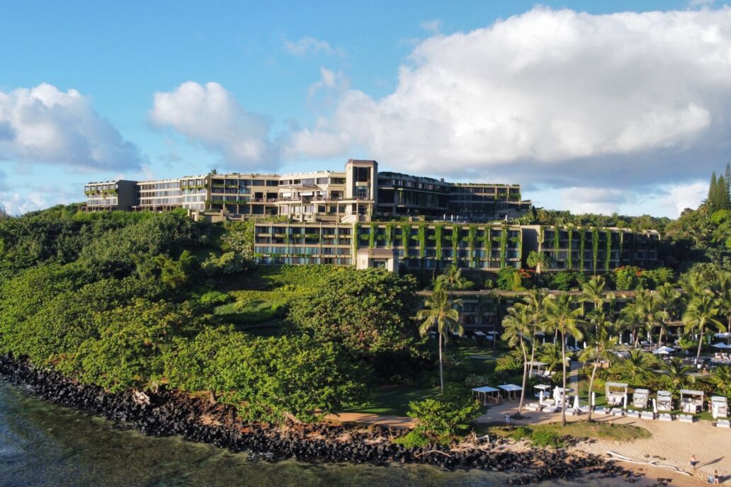 Drone,View,Of,The,1,Hotel,1,Hotel,Hanalei,Bay