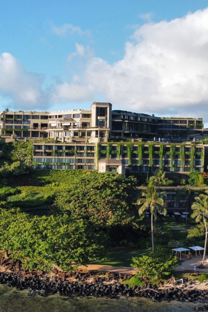 Drone,View,Of,The,1,Hotel,1,Hotel,Hanalei,Bay