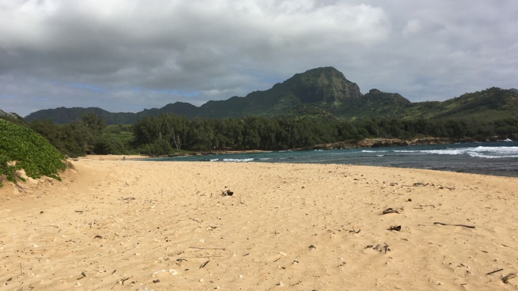 Gillin's beach in Kauai
