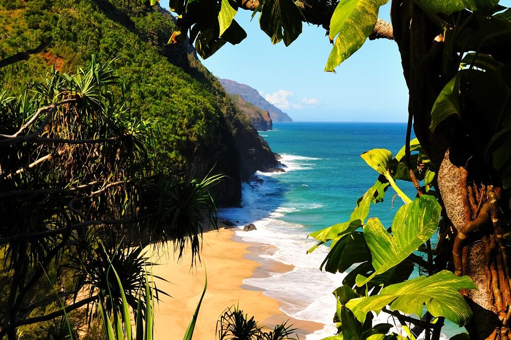 Window,To,Paradise,,Kalalau,Trail,,Kauai,,Hawaii