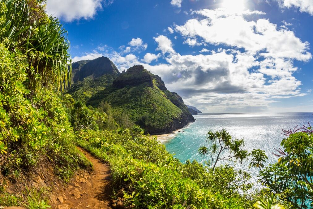 Na,Pali,Coast,-,Kalalau,Trail
