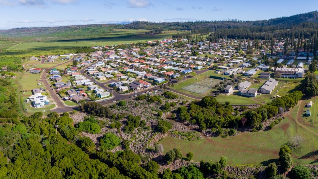 Lānaʻi City, Hawaii, an old plantation town