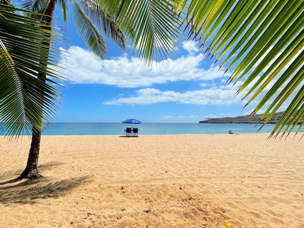 Hulopo'e,Beach,In,Lanai,Hawaii