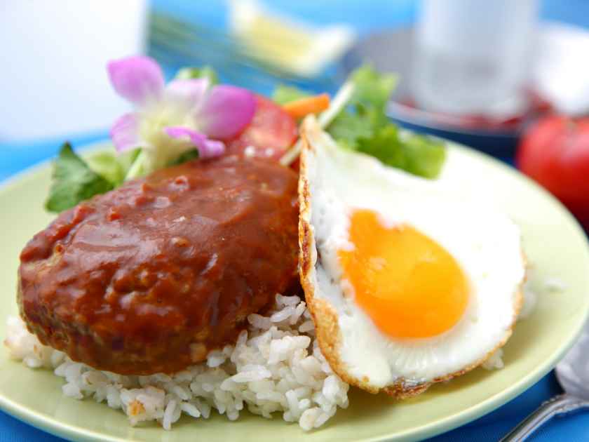 Typical Hawaiian food