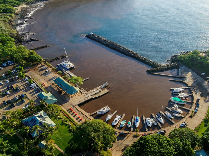 Manele,Small,Boat,Harbor,On,The,Island,Of,Lanai