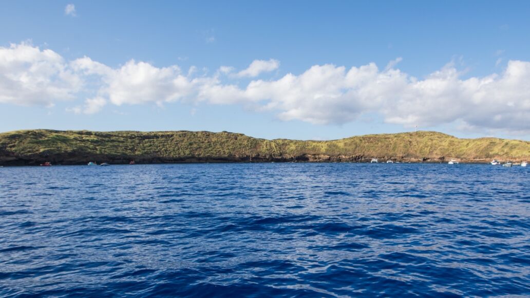 Molokini Crater in Maui, Hawaii