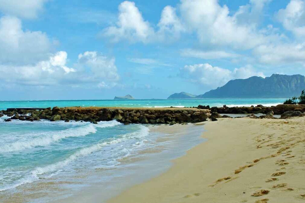 Bellows Beach Park Oahu Hawaii