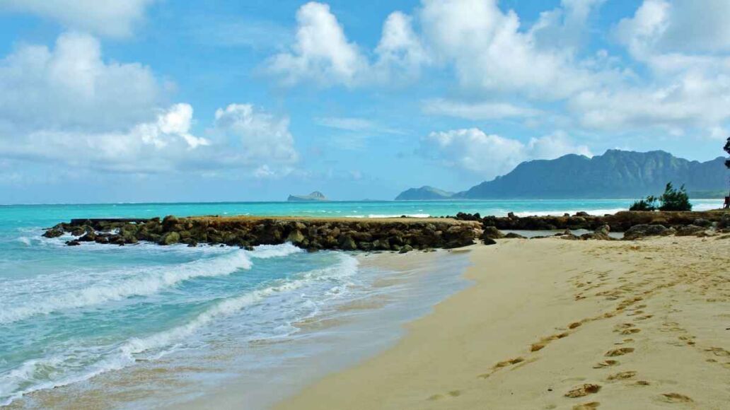 Bellows Beach Park Oahu Hawaii