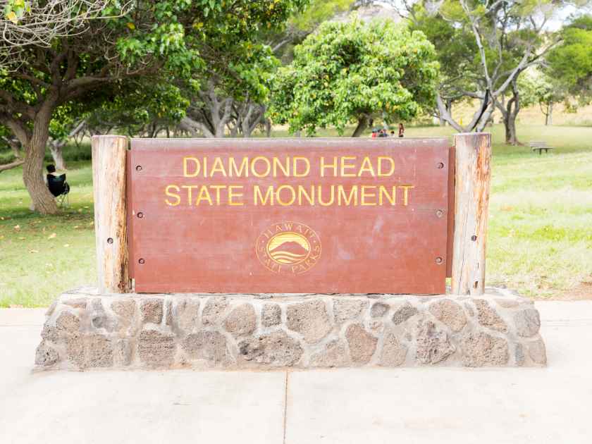 Diamond Head State Monument Hawaii
