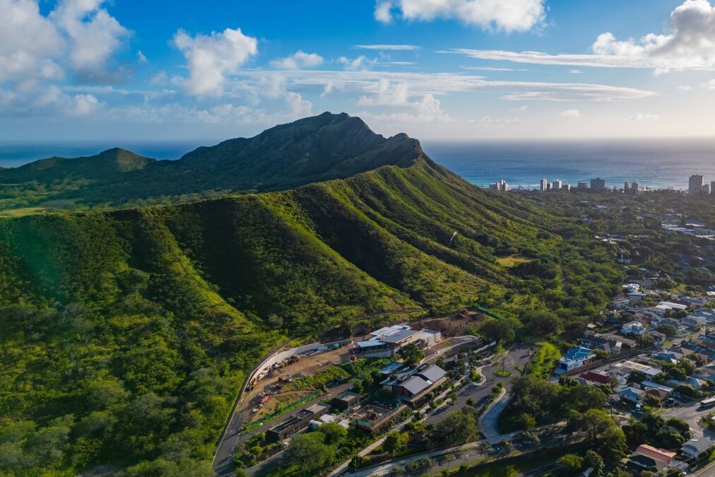 Diamond Head in Honolulu, Hawaii