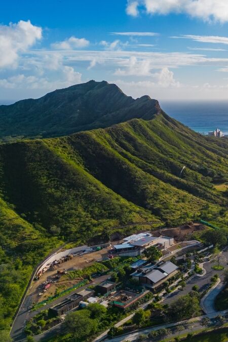 Diamond Head in Honolulu, Hawaii