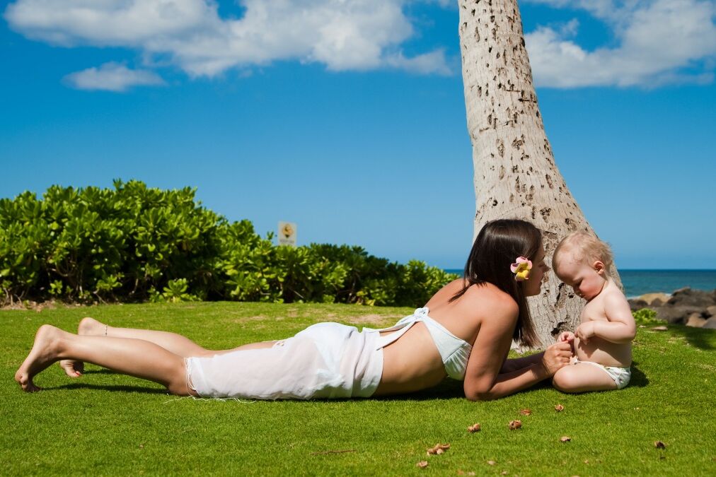 family vacation on Oahu, Hawaii