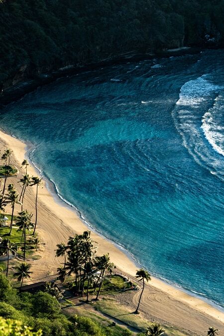 Hanauma,Bay,Top,View,Morning