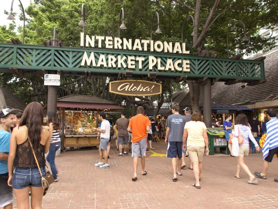 International Market place in Oahu