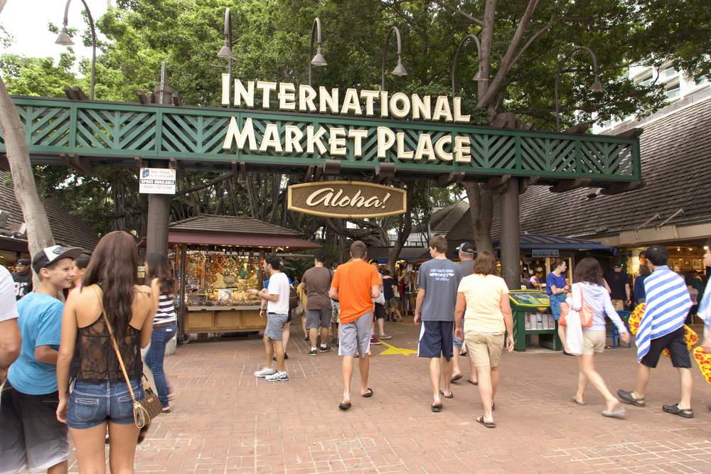 International Market place in Oahu