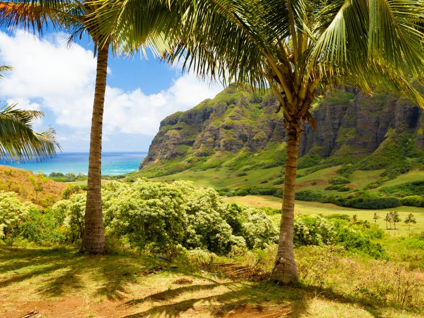 United States Oahu Hawaii Ka'a'awa Valley kualoa ranch a lost tv series location