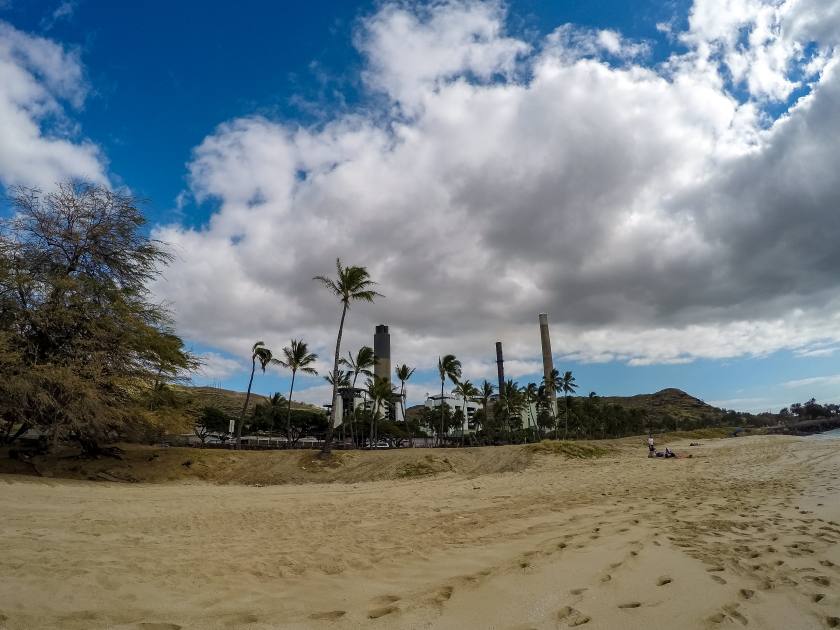 Hawaiian Electric Beach Park in Honolulu County, Hawaii