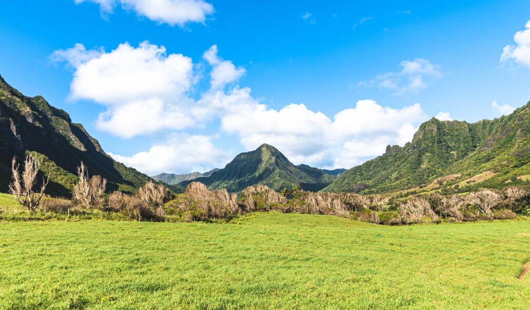 Kualoa,Ranch,And,Mountains,In,Oahu,,Hawaii