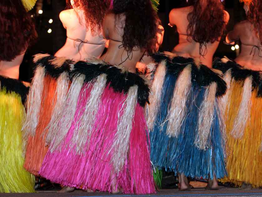 Stock image of polynesia culture, dance, festival and arts