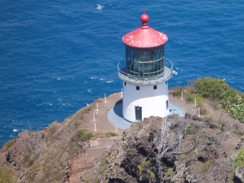 Makapu'u Point Lighthouse Oahu, Hawaii (close)