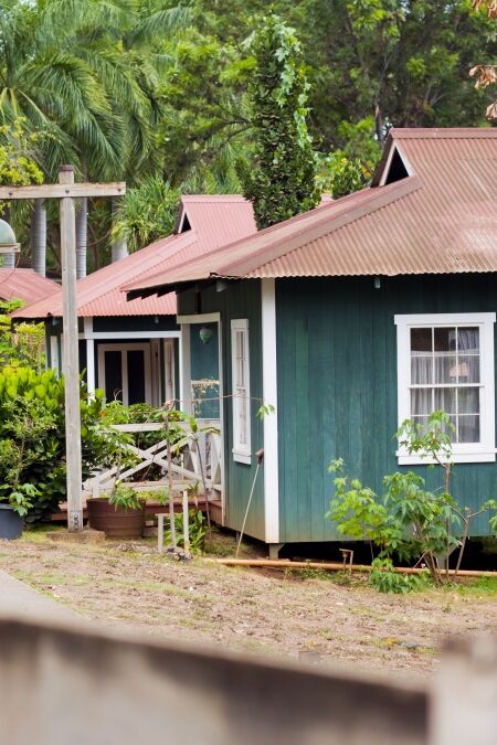 Hawaiian plantation village