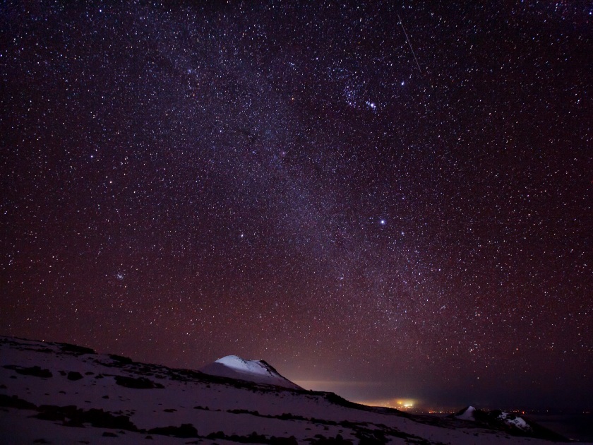 Milky Way Galaxy near Mauna Kea Summit (Big Island, Hawaii)