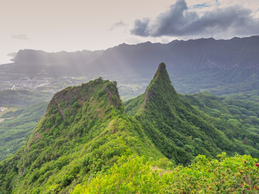 Three peaks trail, oahu island, hawaii, united states of america, north america