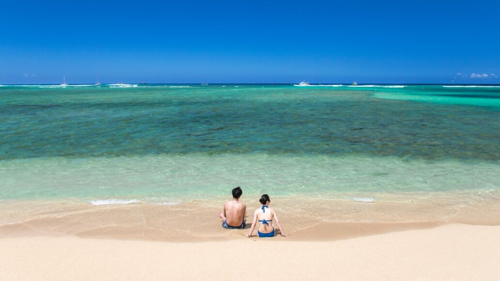 View,Of,The,Clear,Turquoise,Waters,Of,Kaneohe,Bay,As