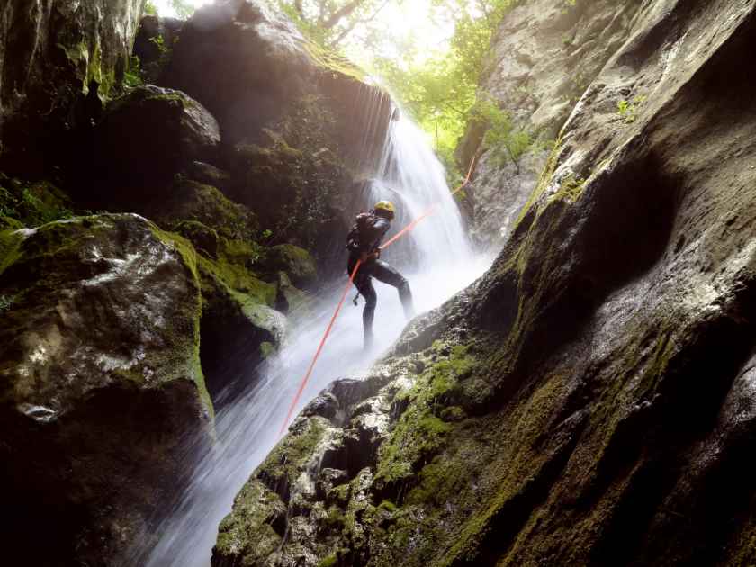 Waterfalls Rapelling