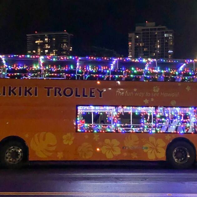 Honolulu Christmas City Lights Bus Tour