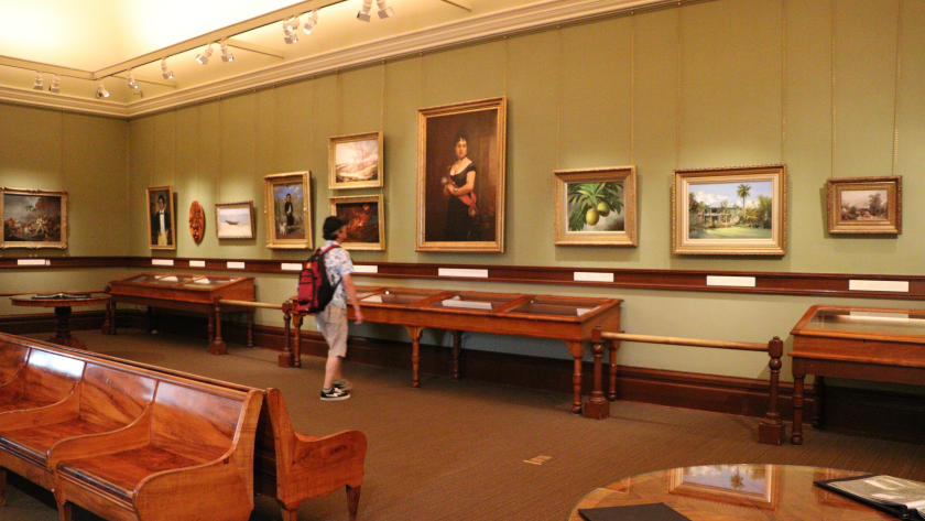 Inside the Bishop Museum - Hawaiian Culture