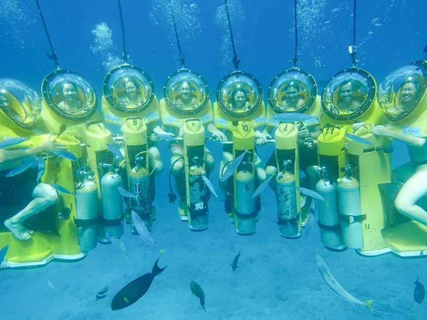 BOB's Hawaii Underwater Scooter Adventure