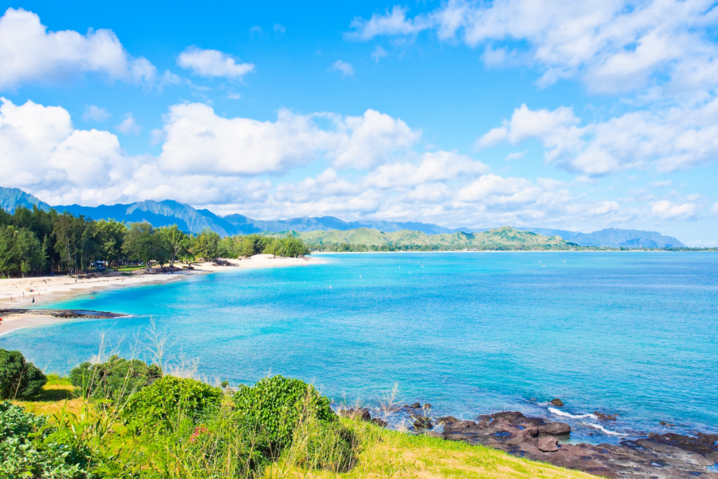 Kailua Beach in Oahu, Hawaii