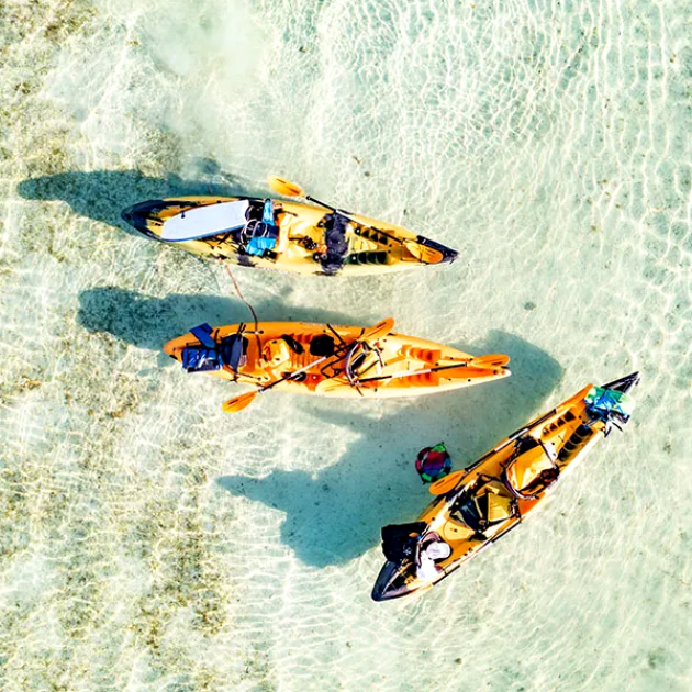 Kaneohe Bay Sandbar Kayak Rental & Snorkeling Adventure