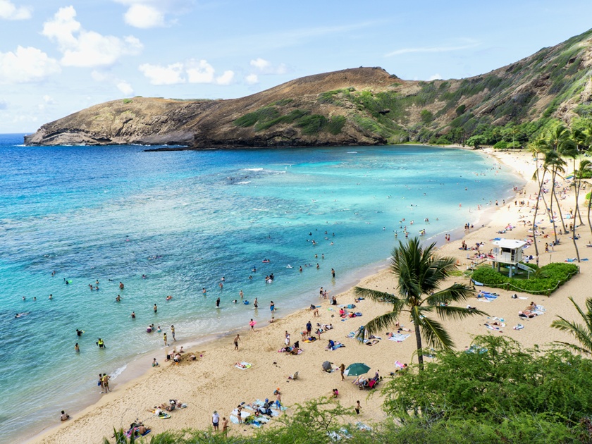 Oahu's,Most,Famous,Beach,,Hanauma,Bay,,Oahu,Hawaii