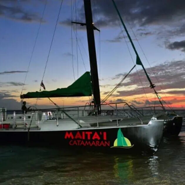Maitai Catamaran Fireworks & Moonlight Sail with Open Bar